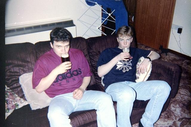 Ian Allan and Bryan Sandison