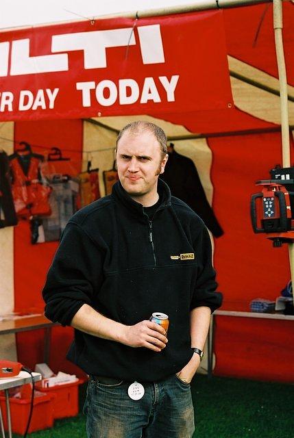 Stewart Groat at the County Show