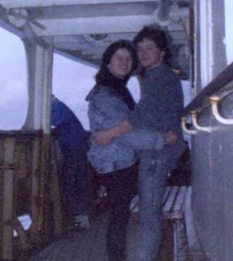 Fred & Jacqui on Orcadia