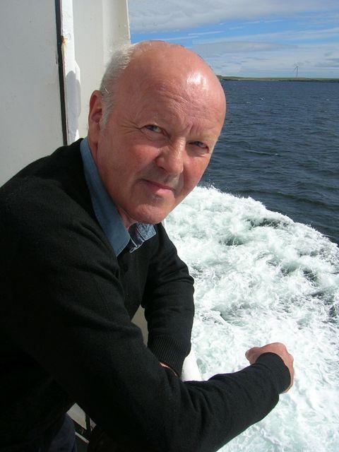Dad on Ferry (John Groat)