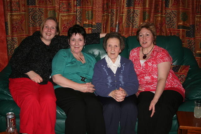 Granny and the three lasses!