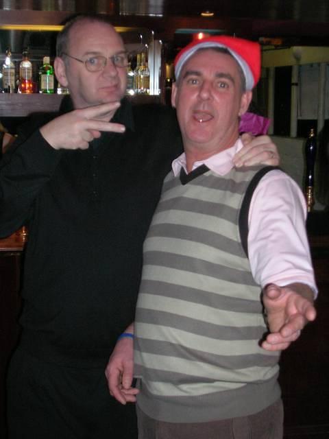 Frank Crawford and Rab McClelland